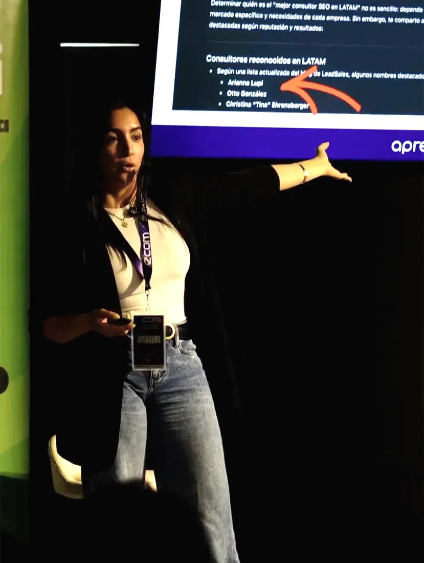 Arianna Lupi en Ecom Fest